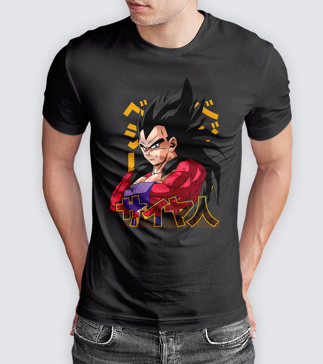 POLO ANIME DRAGON BALL - VEGETA SS4