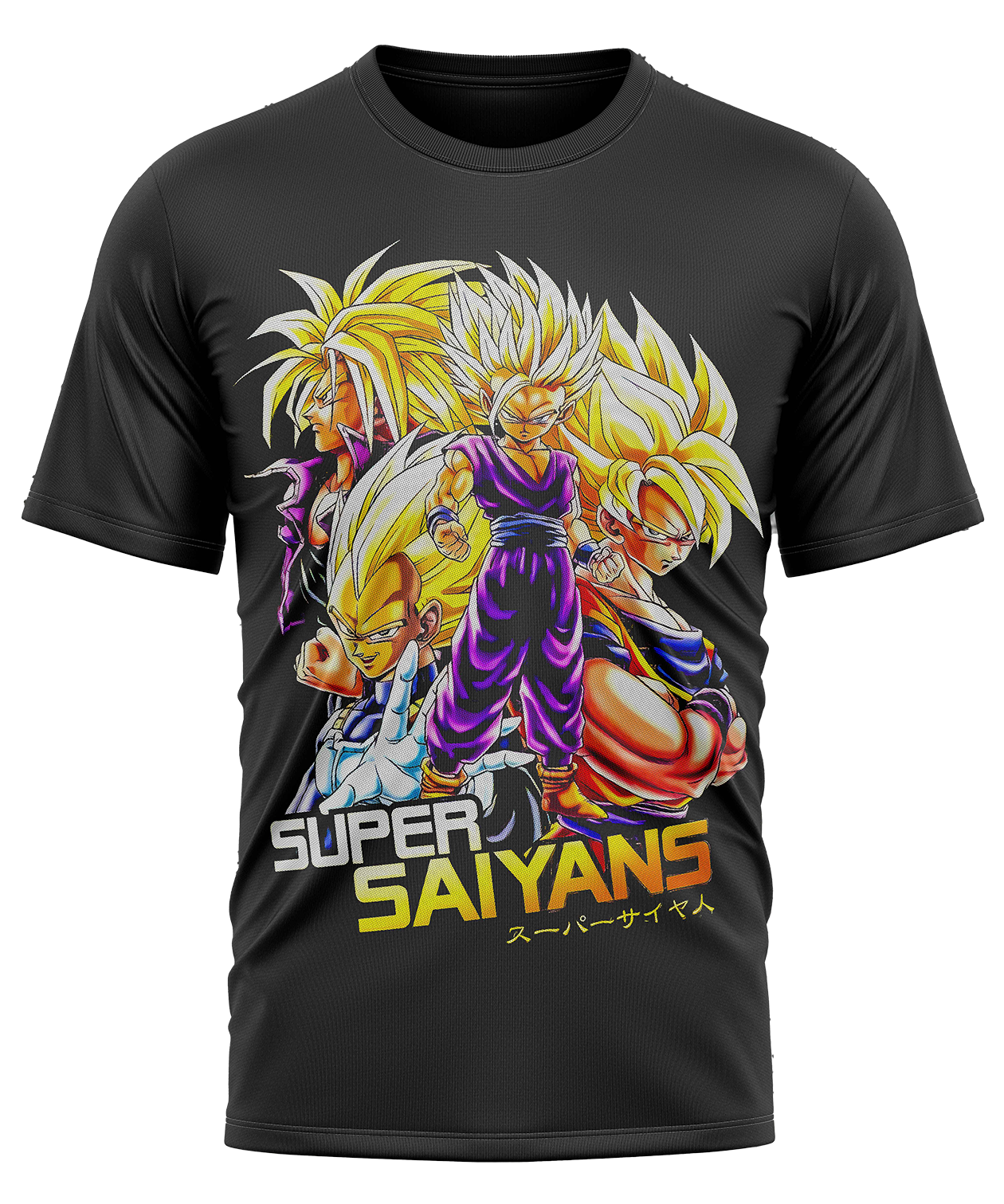 POLO ANIME DRAGON BALL - SUPER SAIYANS